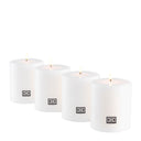 White Artificial Set (4) Candles