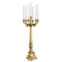 Brass 7 Arm Candle Holder Jefferson