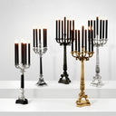 Brass 7 Arm Candle Holder Jefferson