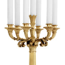 Brass 7 Arm Candle Holder Jefferson