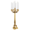 Brass 7 Arm Candle Holder Jefferson