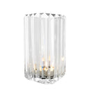Crystal Glass Candle Holders (2) Howell