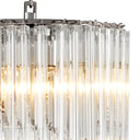 Tapered Glass Chandelier Trapani