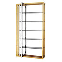 Gold and Steel Cabinet Cipriani