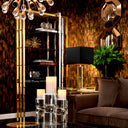 Gold and Steel Cabinet Cipriani
