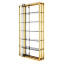 Gold and Steel Cabinet Cipriani