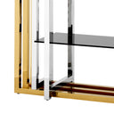 Gold and Steel Cabinet Cipriani