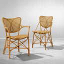 Handwoven Rattan Dining Chair Colony