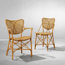 Handwoven Rattan Dining Armchair Colony