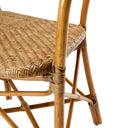 Handwoven Rattan Dining Armchair Colony