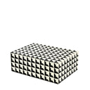 Resin Inlay Rectangular Box Cabas