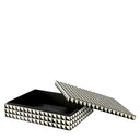 Resin Inlay Rectangular Box Cabas