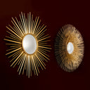 Gold Sunburst Mirror Helios