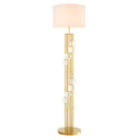 Gold Crystal Floor Lamp Lorenzo