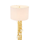 Gold Crystal Floor Lamp Lorenzo