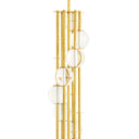 Gold Crystal Floor Lamp Lorenzo