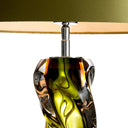 Green Glass Table Lamp Carnegie