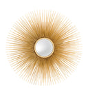 Gold Sunburst Mirror L Solaris
