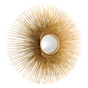 Gold Sunburst Mirror L Solaris