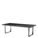 Charcoal Oak Dining Table Borghese