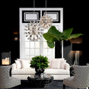 Clear Glass Sputnik Chandelier Anto