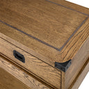 Wood Console Table Military