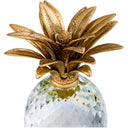 Brass Crystal Glass Pineapple