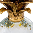 Brass Crystal Glass Pineapple