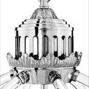 Clear Rods Chandelier Impero