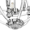 Clear Rods Chandelier Impero