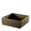 Square Brass Ashtray Deluxe