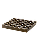 Square Brass Ashtray Deluxe