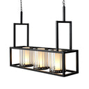 3 Light Linear Chandelier Carducci