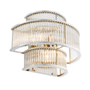 Layered Glass Wall Sconce Mancini