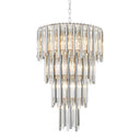 Glass Tiered Chandelier L Gigi
