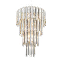 Glass Tiered Chandelier L Gigi
