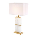 Alabaster White Table Lamp Robbins