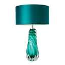 Turquoise Glass Table Lamp Barron