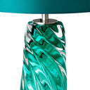 Turquoise Glass Table Lamp Barron