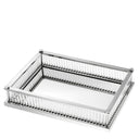 Mirror Bottom Rectangular Tray Cora