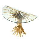 Sheaf Wheat Console Table Bonheur