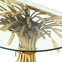 Sheaf Wheat Console Table Bonheur