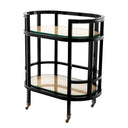 Natural Cane Oblong Trolley Bahamas