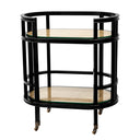 Natural Cane Oblong Trolley Bahamas