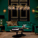 Glass Globe Chandelier Selva