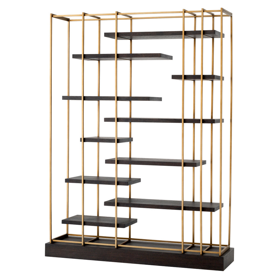 Brass Display Cabinet Ward