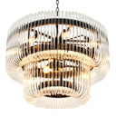 2 Tier Glass Chandelier Sutton House