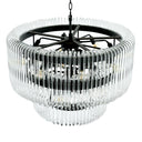2 Tier Glass Chandelier Sutton House