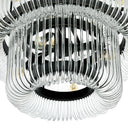 2 Tier Glass Chandelier Sutton House