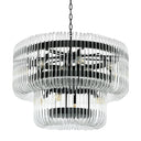 2 Tier Glass Chandelier Sutton House